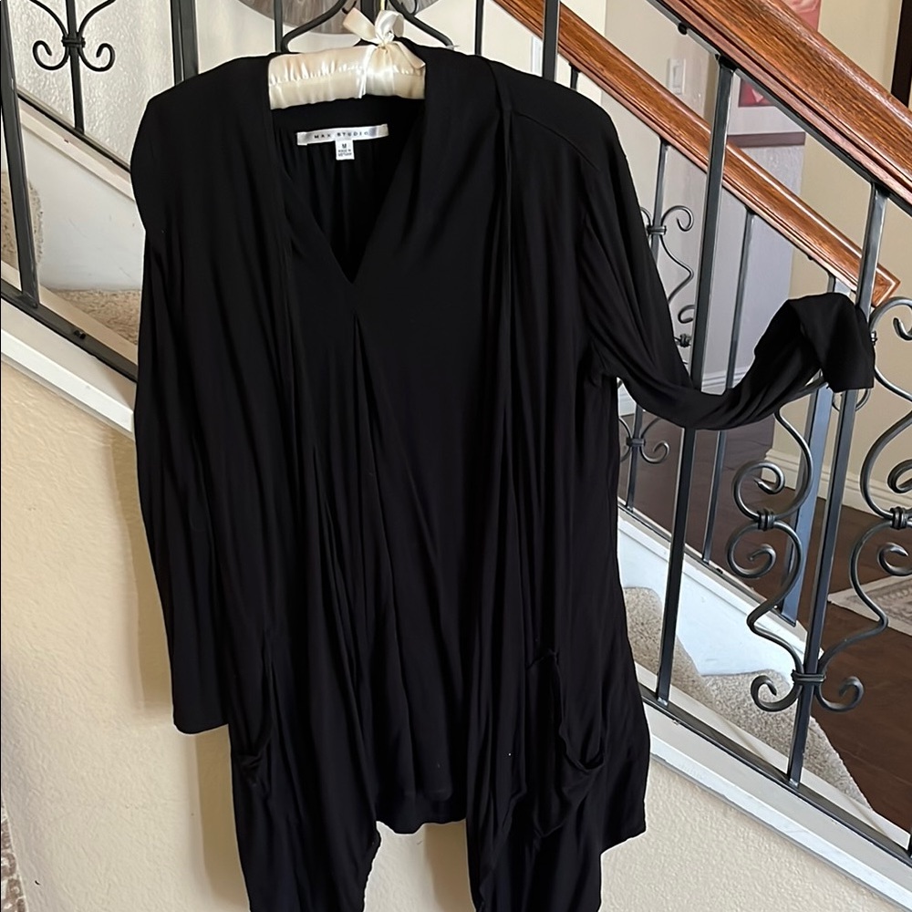 Max Studio Black Women's 2 Pc Top